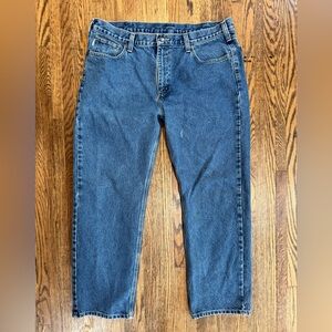 Carhartt Straight Traditional Fit Classic Blue Denim Jeans